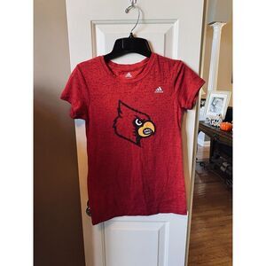 Adidas University of Louisville UofL Tshirt Size Girls Large‎ 14
